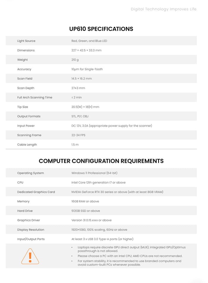 Intraoral Scanner high precision,rapid scanning 14 Dental scanning equipment 14