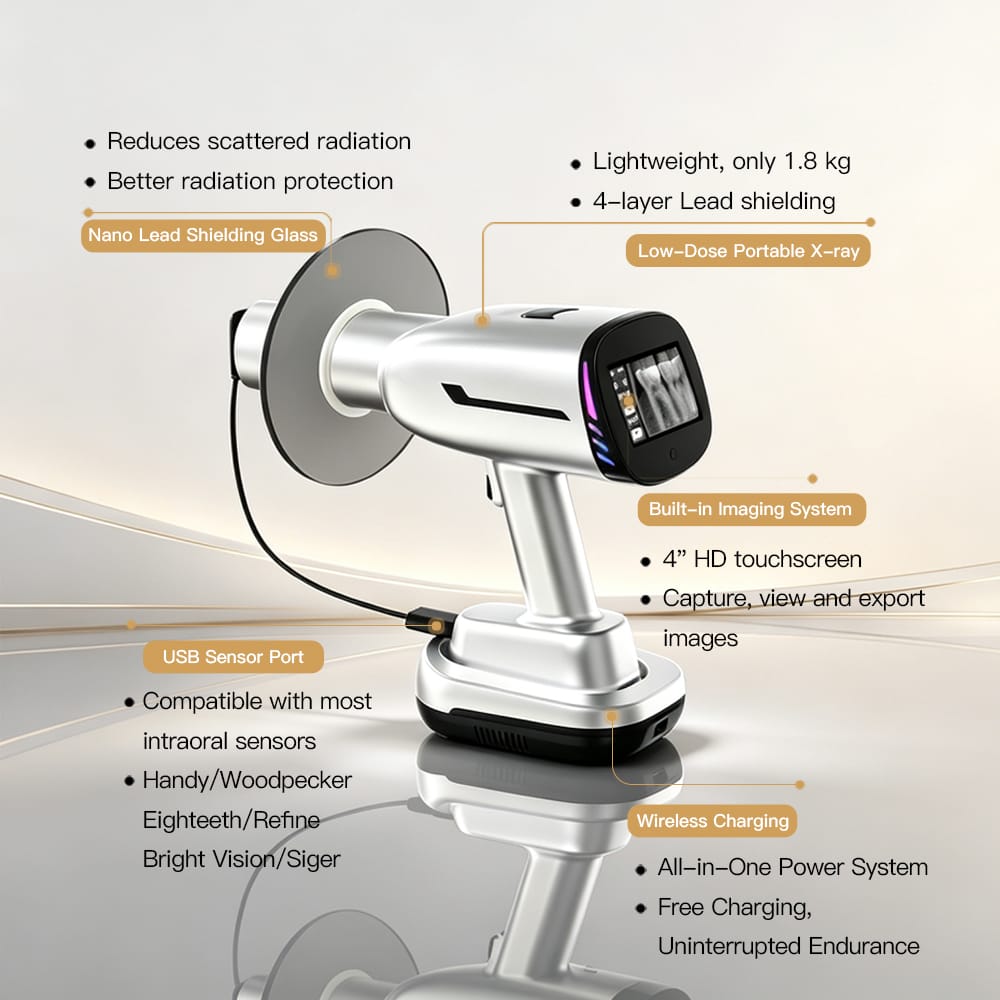 Portable All-In-One Dental Instant Camera X-Ray Imaging 6 Portable All-In-One Dental Instant Camera